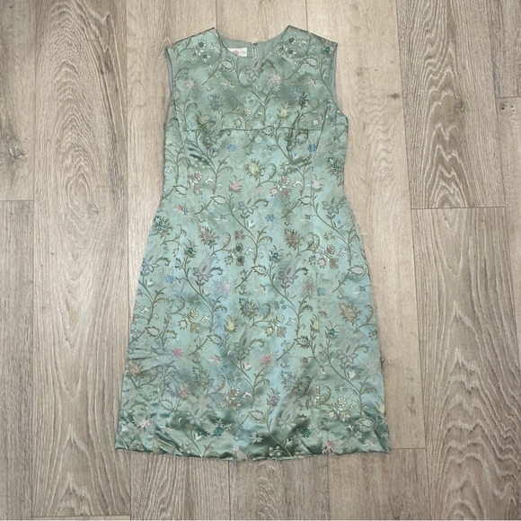 Vintage Dynasty Satin jacquard dress - Picture 2 of 11